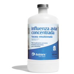 influenza aviar concentrada vacuna emulsionada